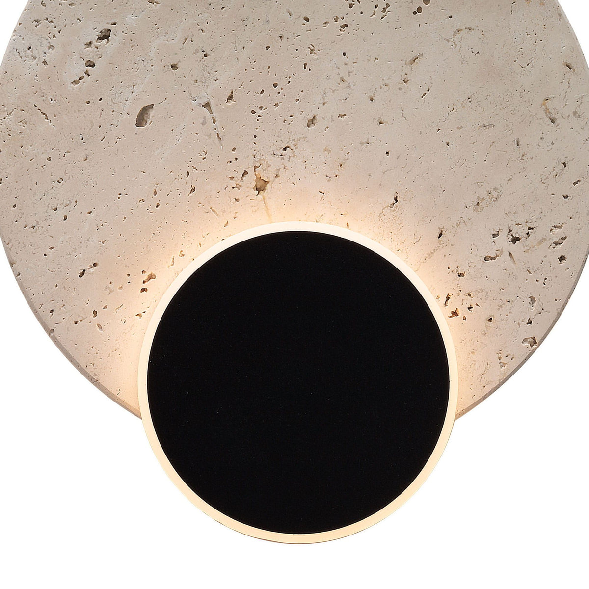 LAMPA KINKIET Travertino CZARNY OD MAXLIGHT W0395