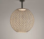 LAMPA WISZĄCA NANS SPHERE PF/60 BEŻOWY od BOVER