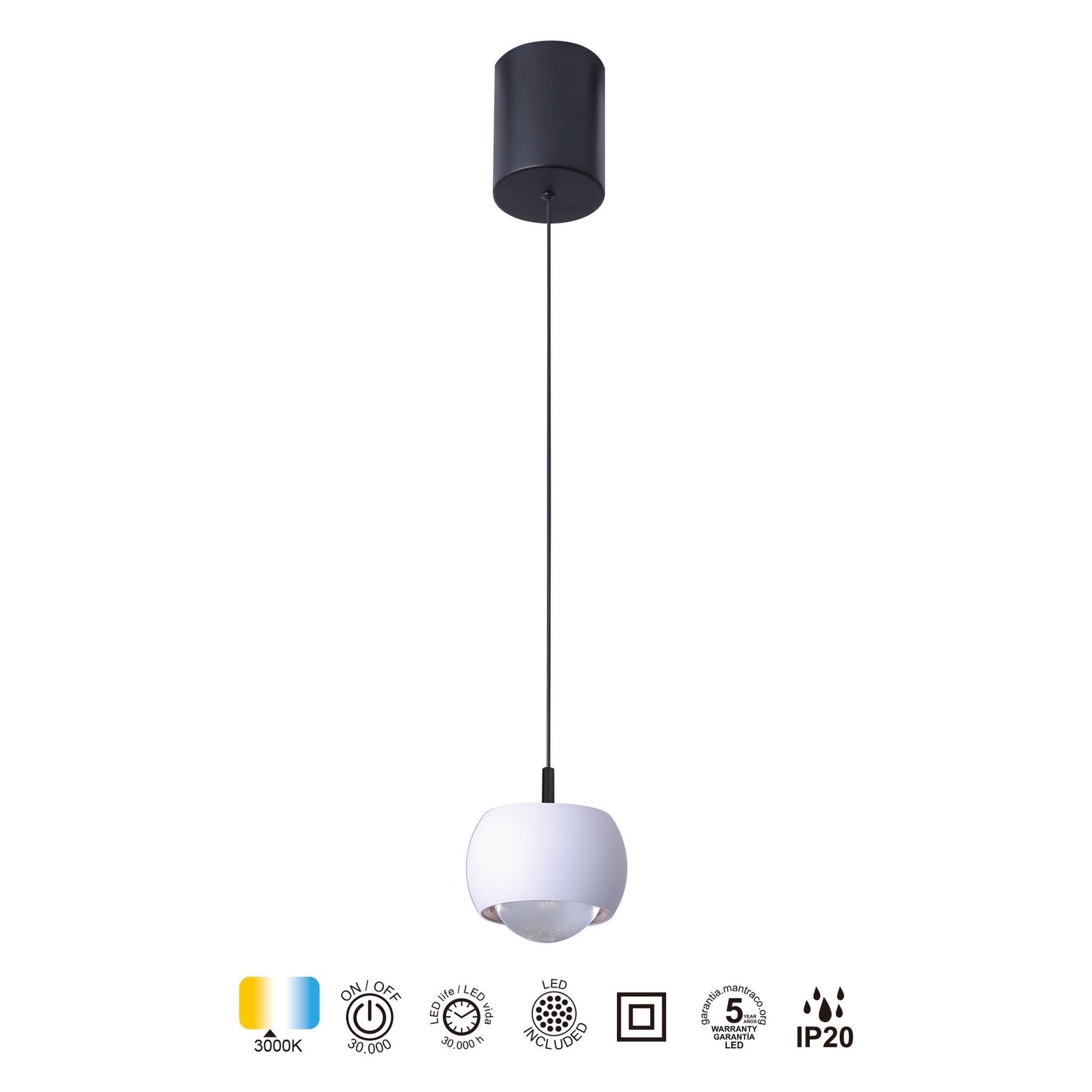 LAMPA WISZĄCA  OD MANTRA 8405