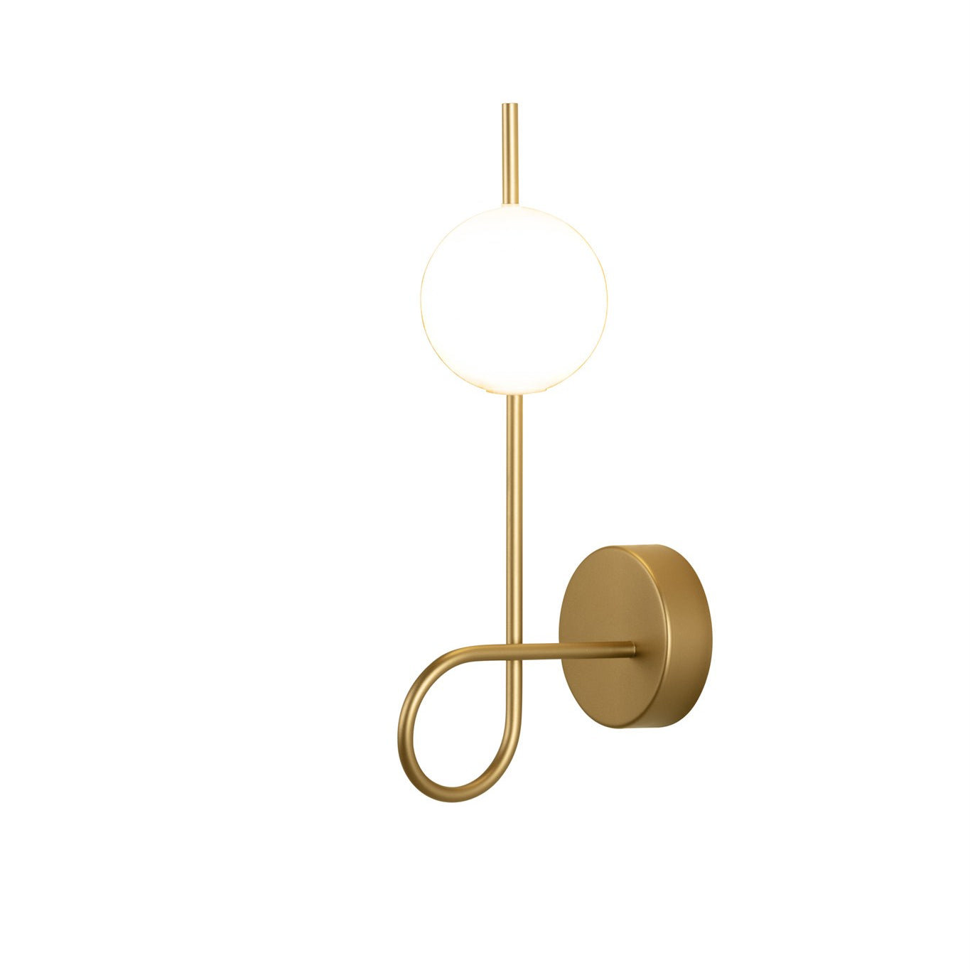 LAMPA KINKIET LOOP A-4120 ZŁOTY od ESTILUZ