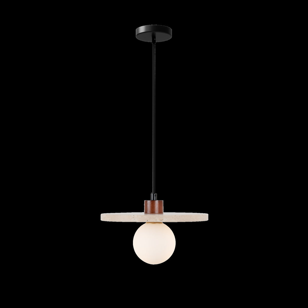 LAMPA  LANDO KREMOWY OD MAXLIGHT P0650