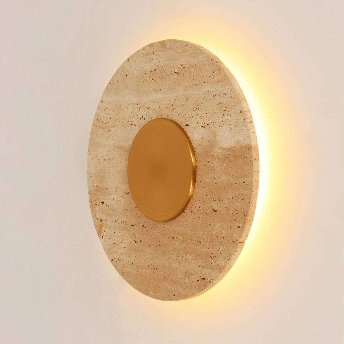 LAMPA KINKIET SUN ZŁOTY OD MAXLIGHT W0417