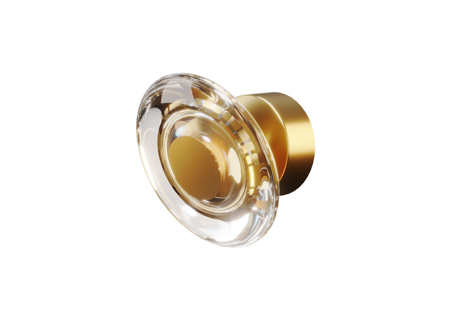 LAMPA KINKIET LUNARIS ZŁOTY OD MAXLIGHT W0424