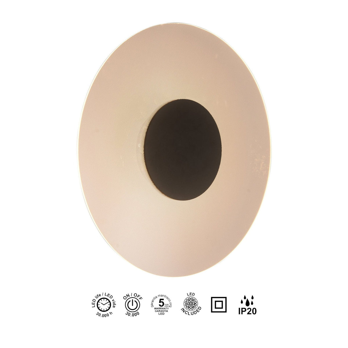 LAMPA ŚCIENNA VENUS OD MANTRA 8013