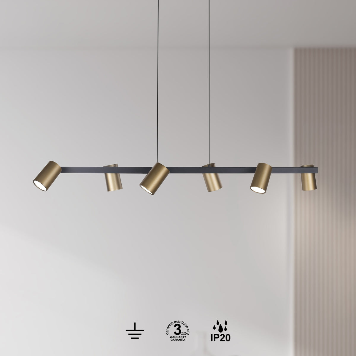 LAMPA WISZĄCA SAL OD MANTRA 8486
