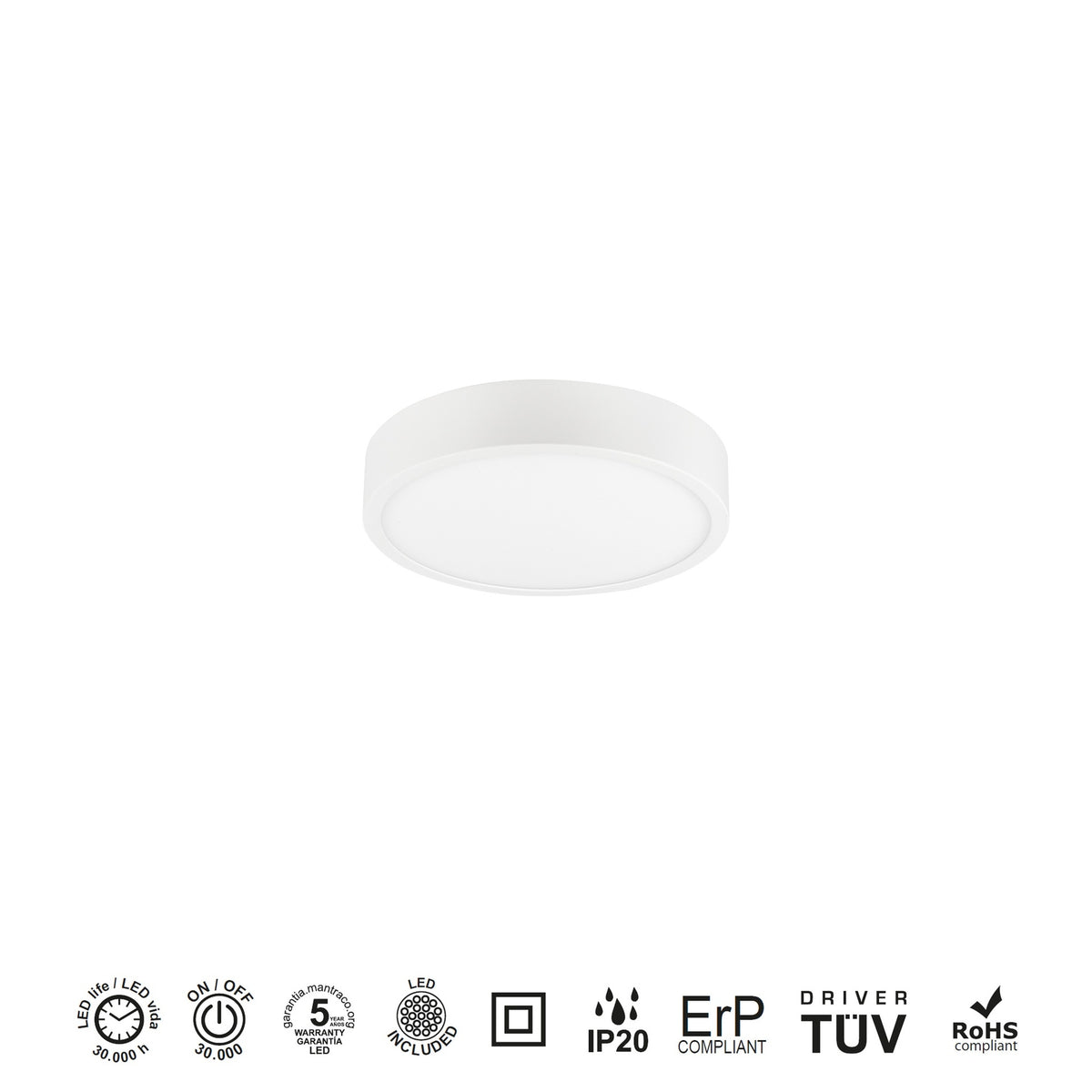 LAMPA SUFITOWA SAONA SUPERFICIE OD MANTRA 6621