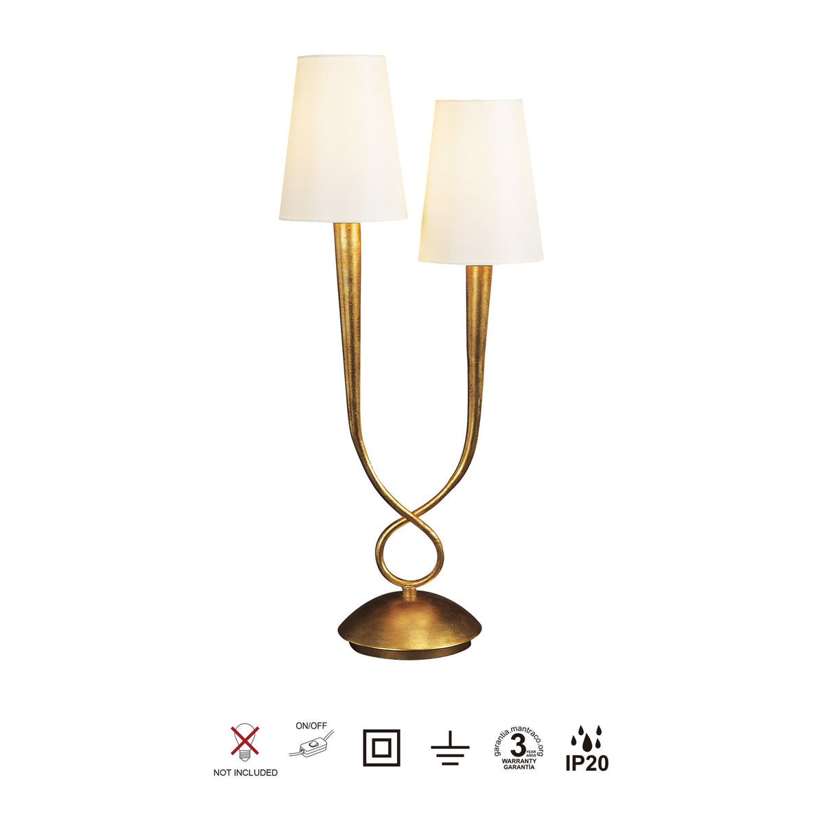 LAMPA STOŁOWA PAOLA OD MANTRA 3546