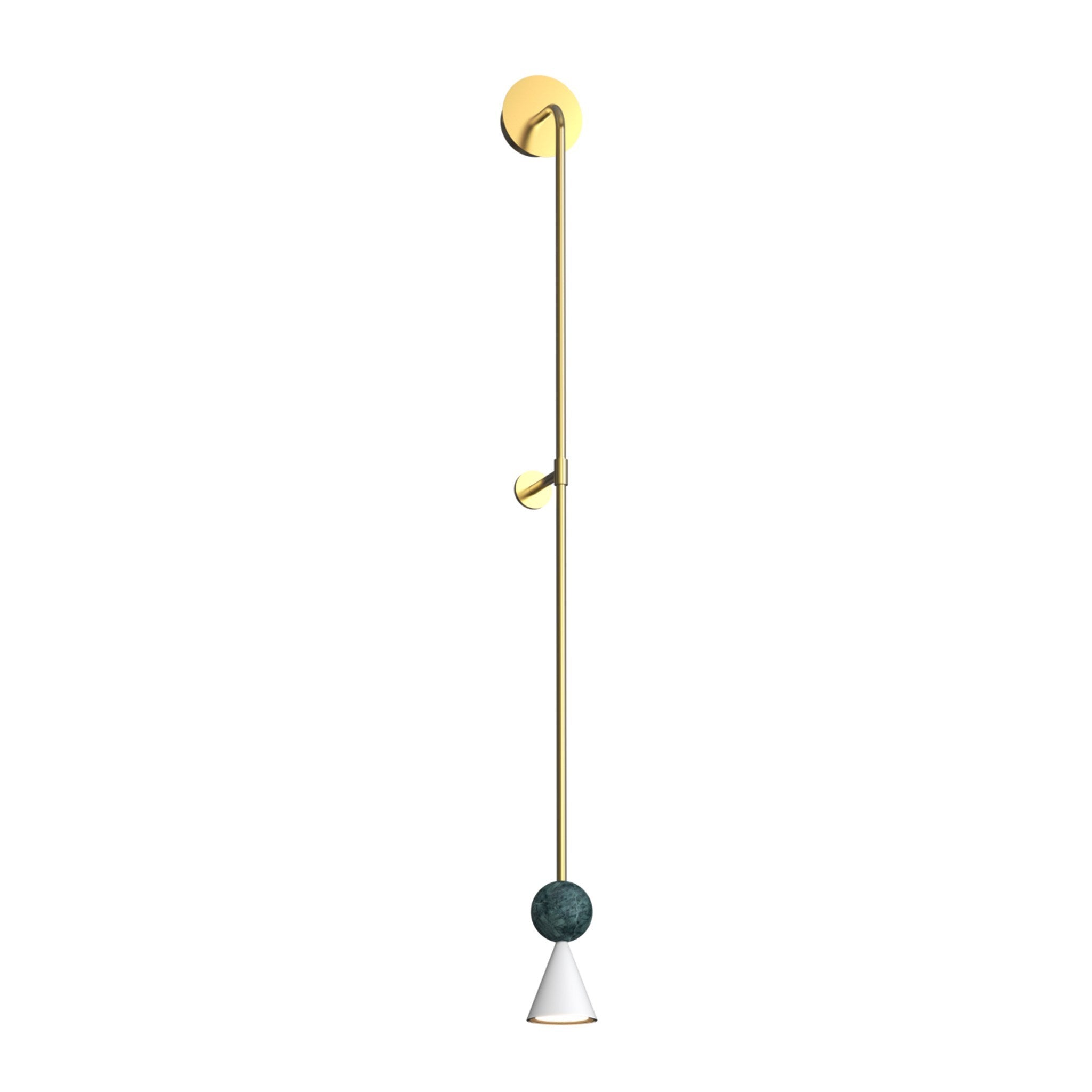 LAMPA KINKIET BINGO ZŁOTY OD MAXLIGHT W0448