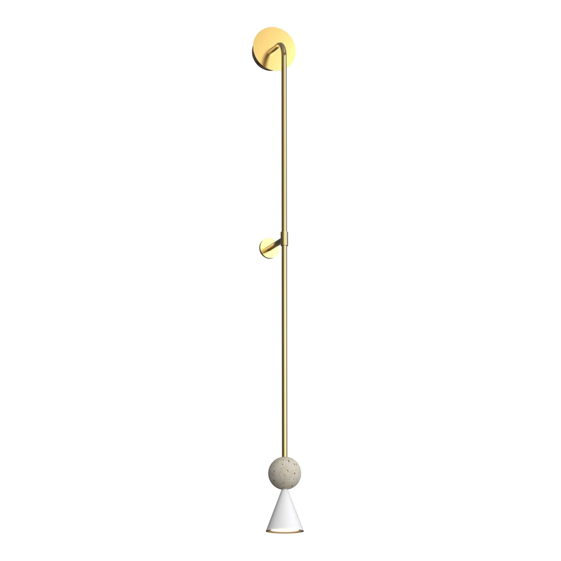 LAMPA KINKIET BINGO ZŁOTY OD MAXLIGHT W0449
