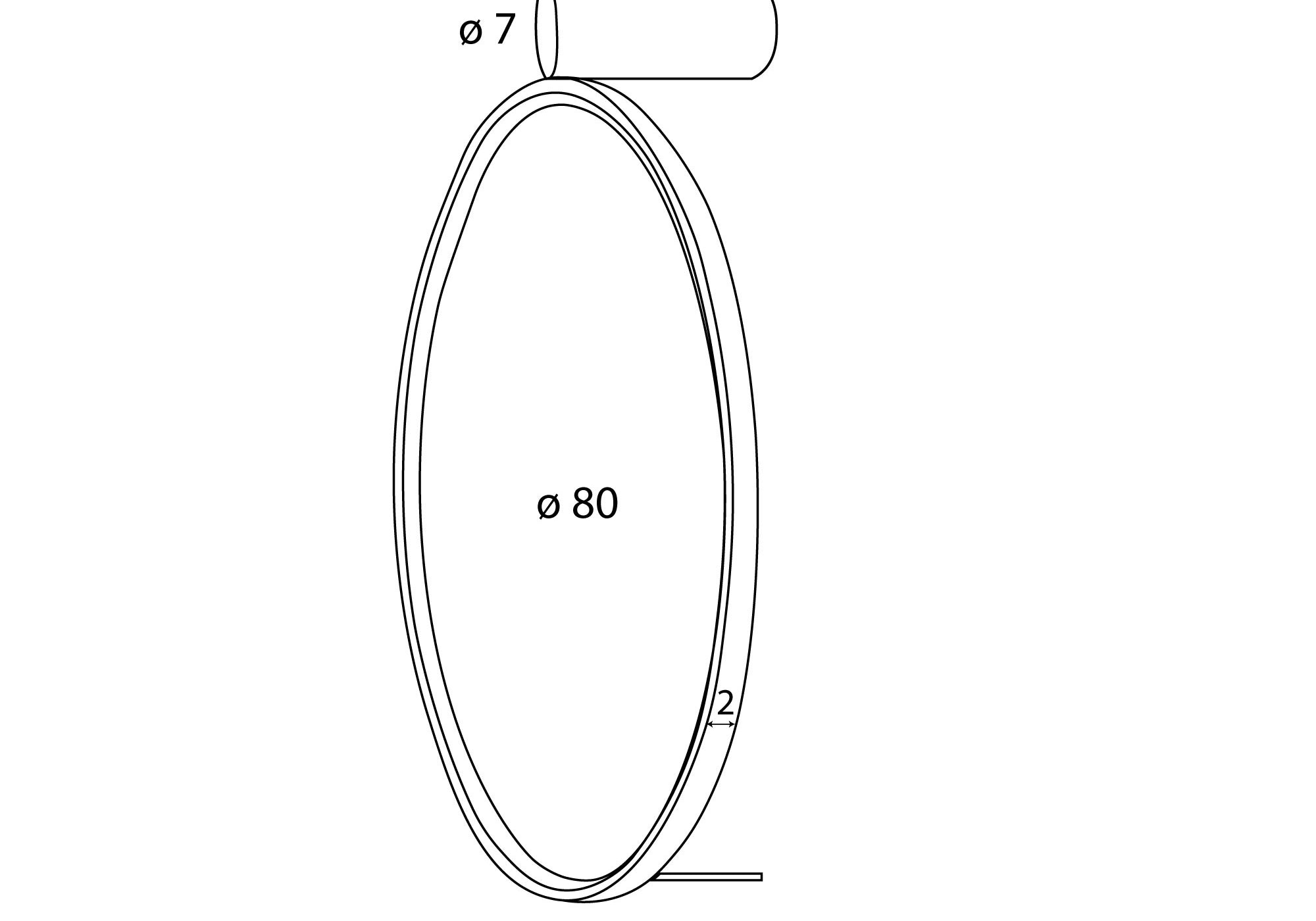 LAMPA KINKIET VISUAL BIAŁY OD MAXLIGHT W0436
