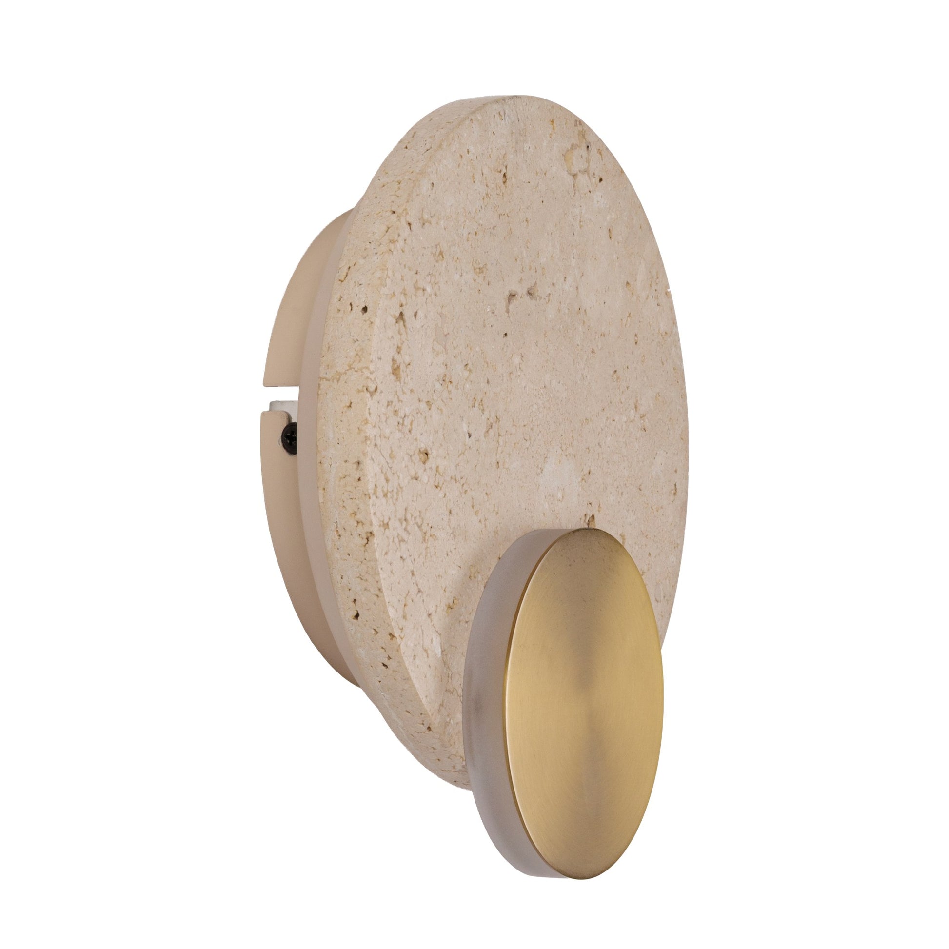 LAMPA KINKIET Travertino ZŁOTY OD MAXLIGHT W0480