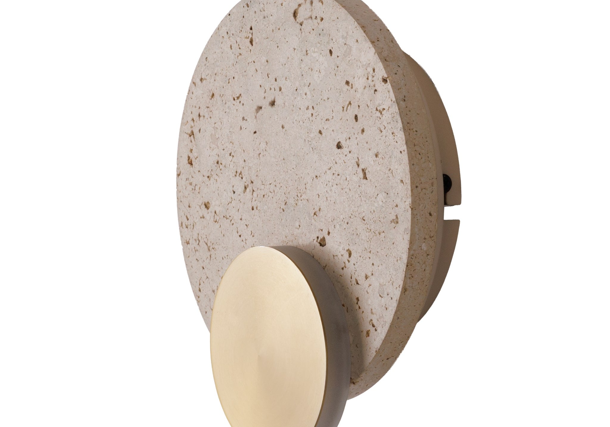 LAMPA KINKIET Travertino ZŁOTY OD MAXLIGHT W0479