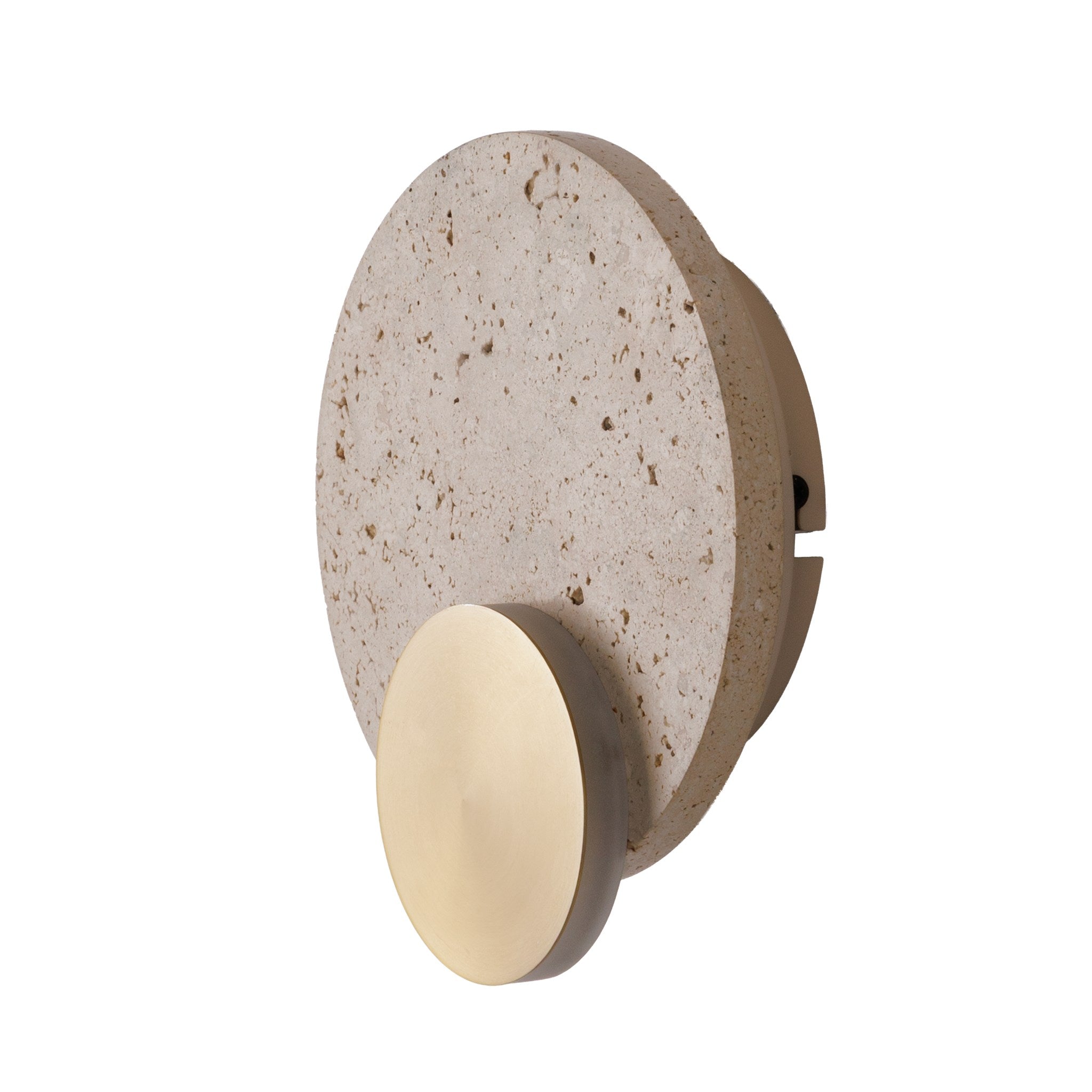 LAMPA KINKIET Travertino ZŁOTY OD MAXLIGHT W0479