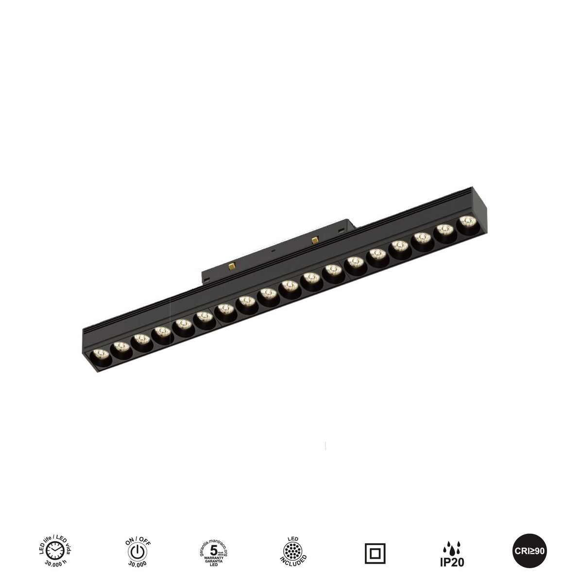 LAMPA SZYNOWA LUMINARIAS MAGNETO OD MANTRA 8321
