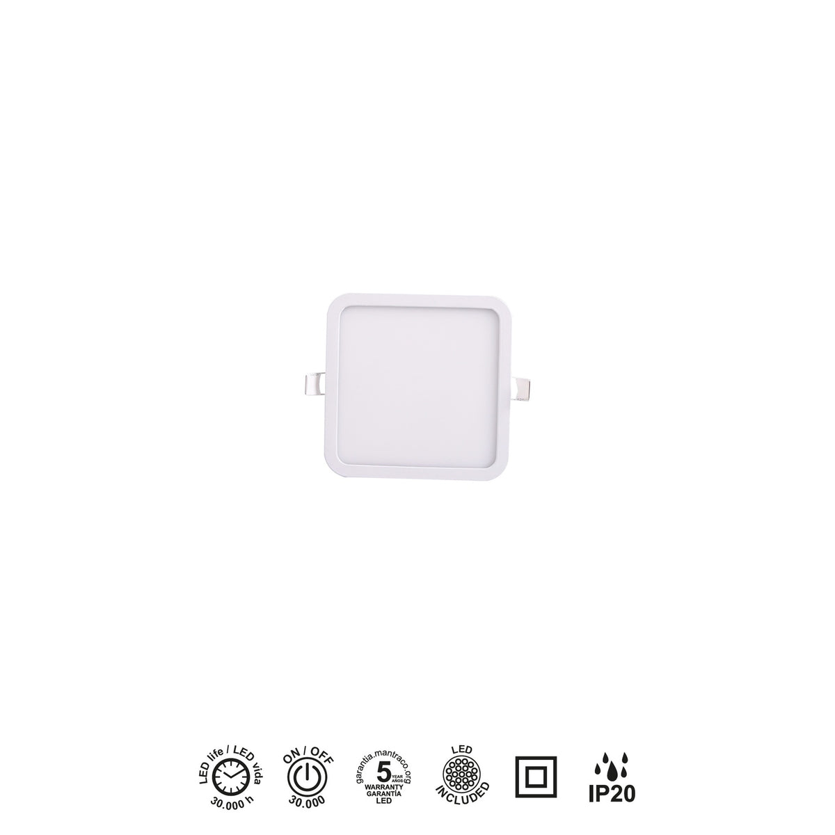 LAMPA WPUSZCZANA SAONA EMPOTRABLE OD MANTRA C0190