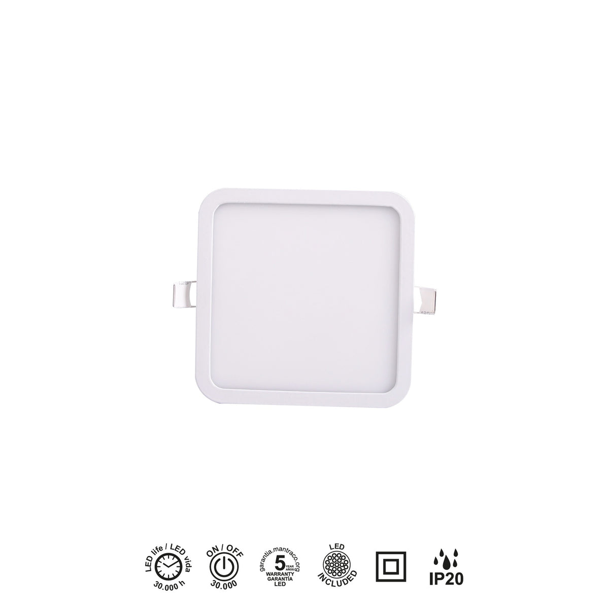 LAMPA WPUSZCZANA SAONA EMPOTRABLE OD MANTRA C0191