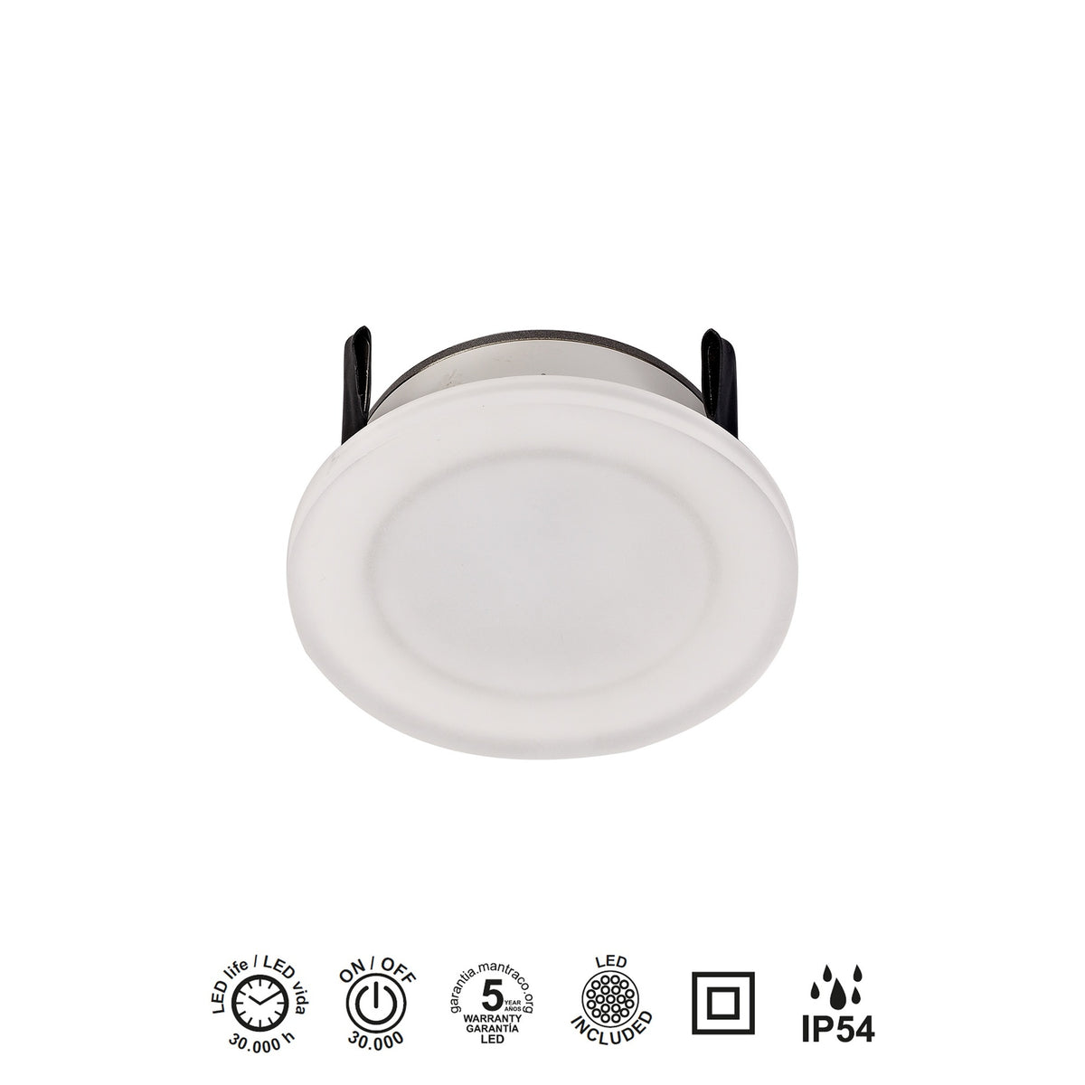 LAMPA WPUSZCZANA METACRILATO OD MANTRA C0083