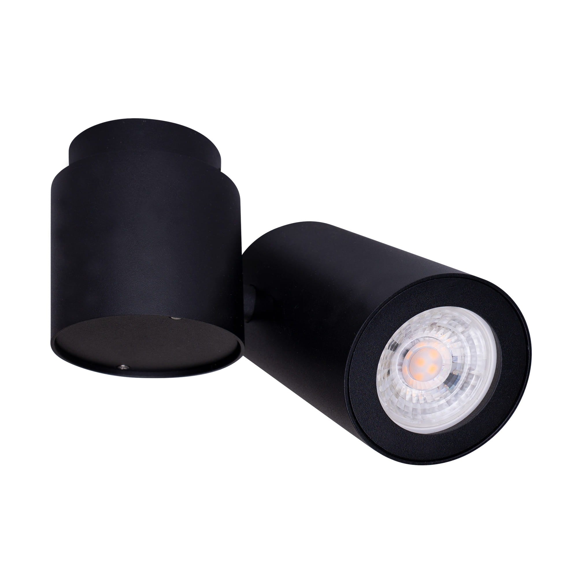 OŚWIETLENIE TECHNICZNE NATYNKOWE BARRO CZARNY OD MAXLIGHT C0035