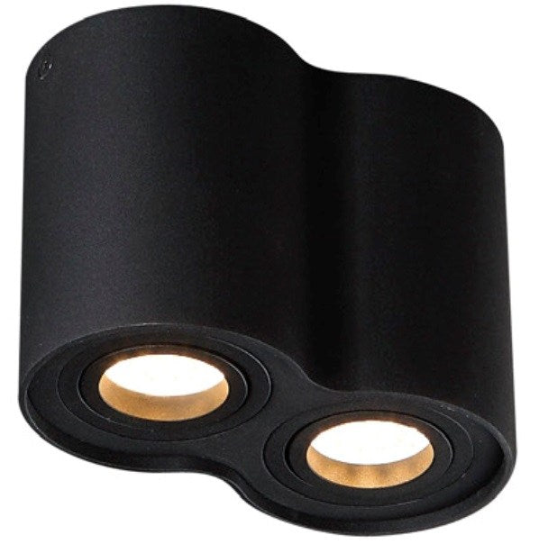 LAMPA PLAFON BASIC CZARNY OD MAXLIGHT C0086
