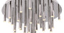 LAMPA PLAFON ORGANIC CHROM OD MAXLIGHT C0115D