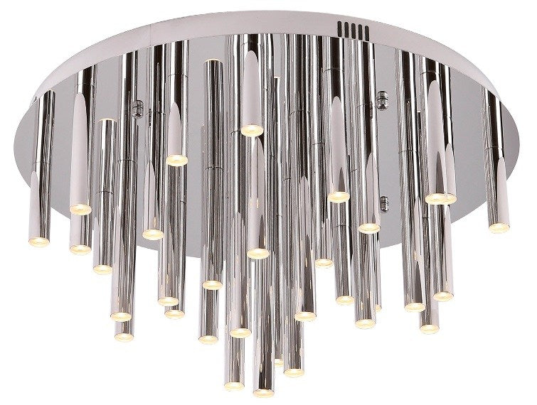 LAMPA PLAFON ORGANIC CHROM OD MAXLIGHT C0115D