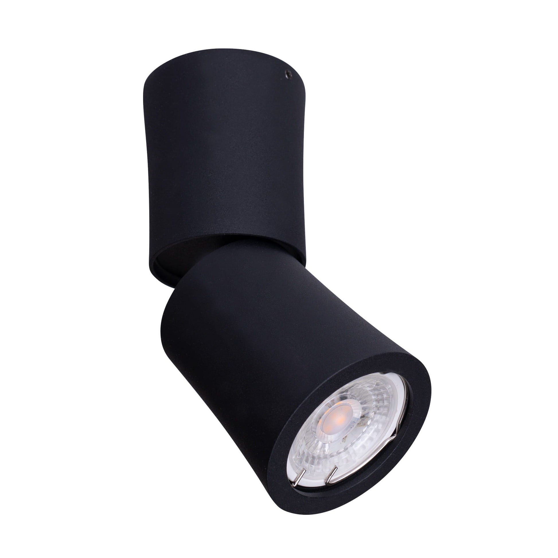 LAMPA PLAFON DOT CZARNY OD MAXLIGHT C0157