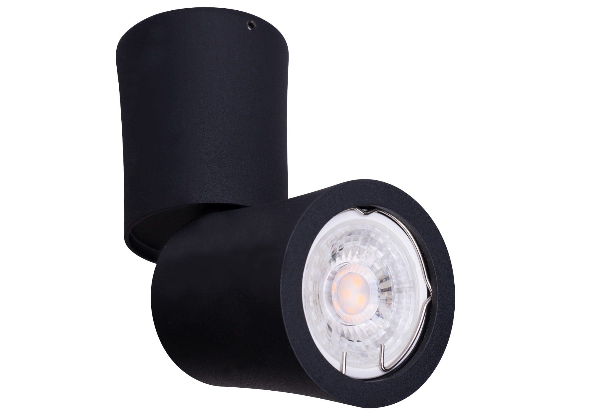 LAMPA PLAFON DOT CZARNY OD MAXLIGHT C0157