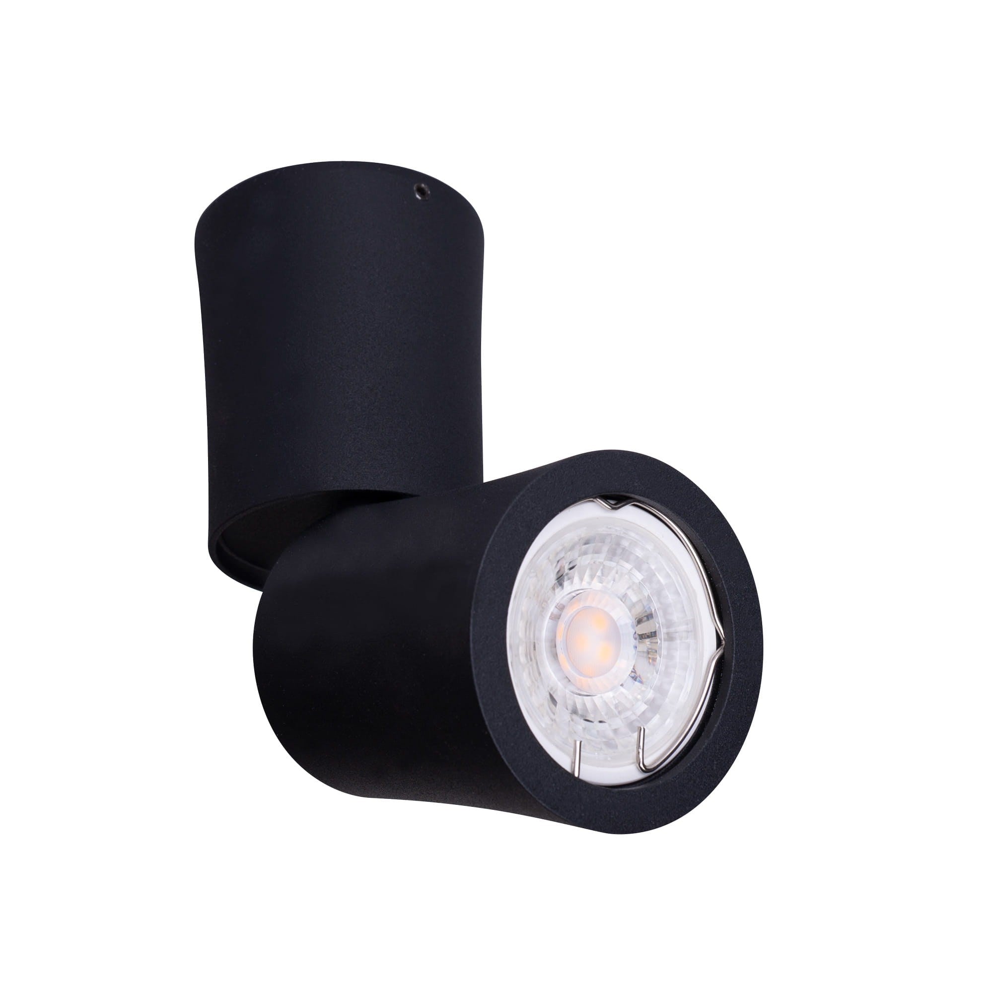 LAMPA PLAFON DOT CZARNY OD MAXLIGHT C0157