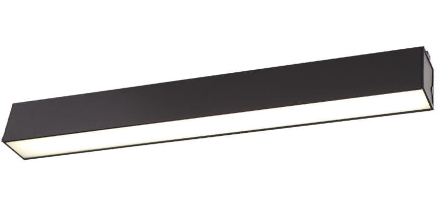 OŚWIETLENIE TECHNICZNE NATYNKOWE LINEAR CZARNY OD MAXLIGHT C0190