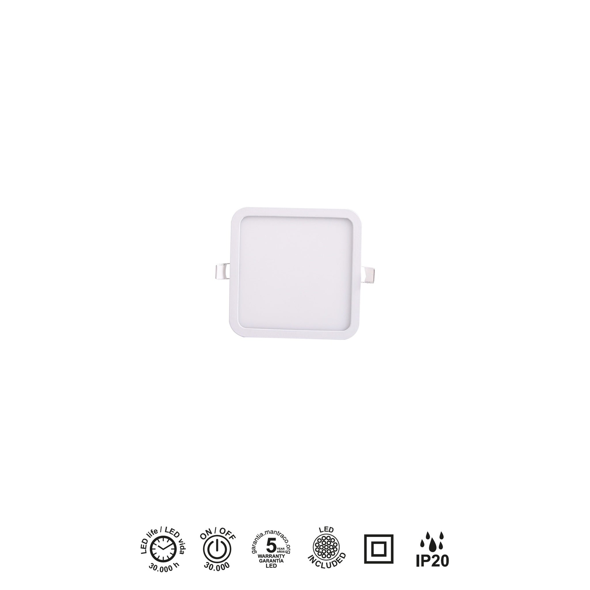 LAMPA WPUSZCZANA SAONA EMPOTRABLE OD MANTRA C0194