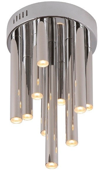 LAMPA PLAFON ORGANIC CHROM OD MAXLIGHT C0117D