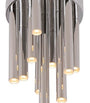 LAMPA PLAFON ORGANIC CHROM OD MAXLIGHT C0117D