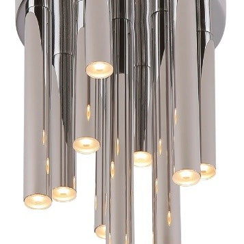 LAMPA PLAFON ORGANIC CHROM OD MAXLIGHT C0117D