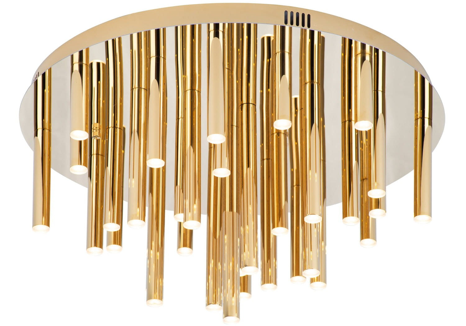 LAMPA PLAFON ORGANIC ZŁOTY OD MAXLIGHT C0188D