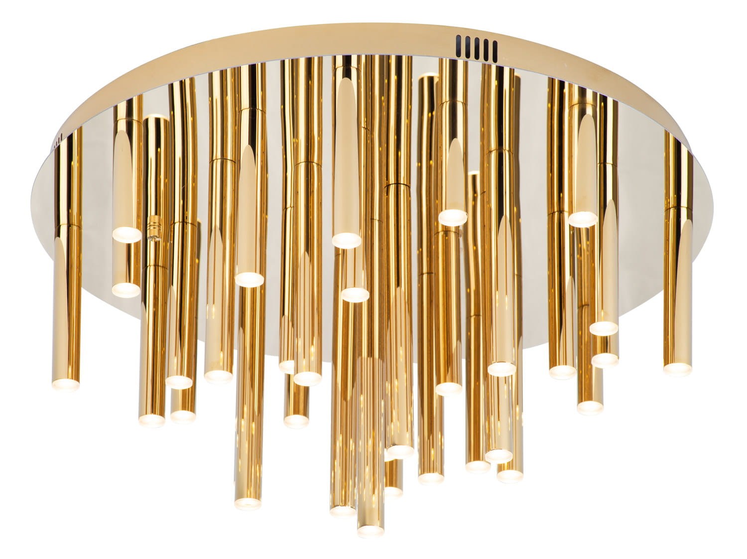 LAMPA PLAFON ORGANIC ZŁOTY OD MAXLIGHT C0188D