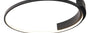 LAMPA PLAFON VELVET CZARNY OD MAXLIGHT C0198