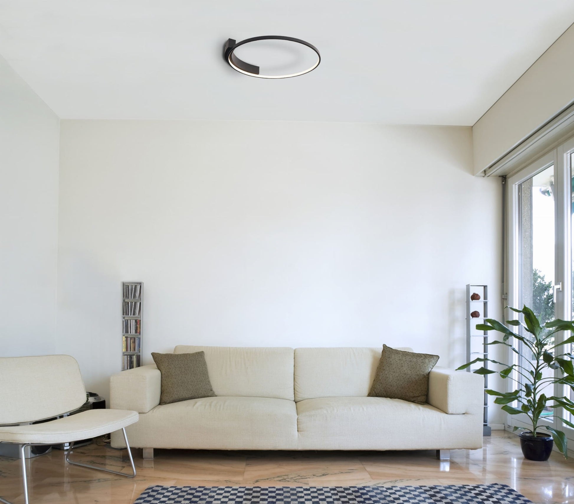 LAMPA PLAFON VELVET CZARNY OD MAXLIGHT C0199