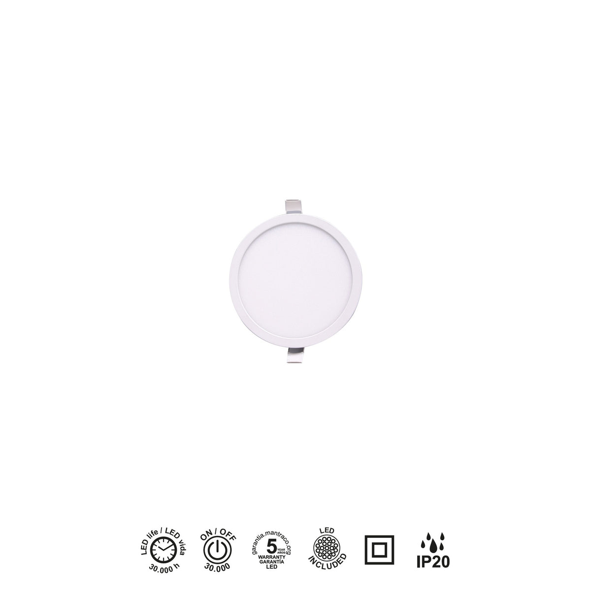 LAMPA WPUSZCZANA SAONA EMPOTRABLE OD MANTRA C0184