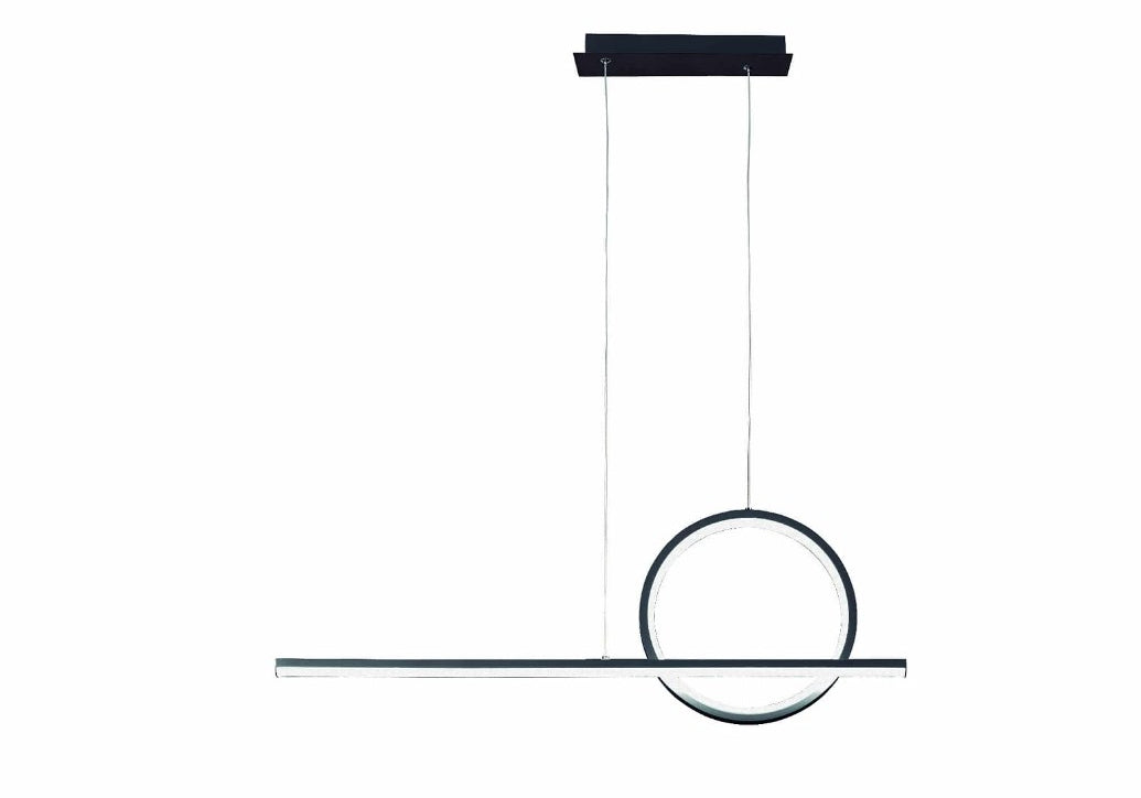 LAMPA WISZĄCA KITESURF 7142 CZARNY od MANTRA