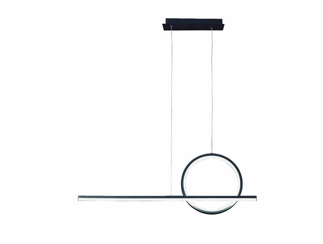 LAMPA WISZĄCA KITESURF 7142 CZARNY od MANTRA