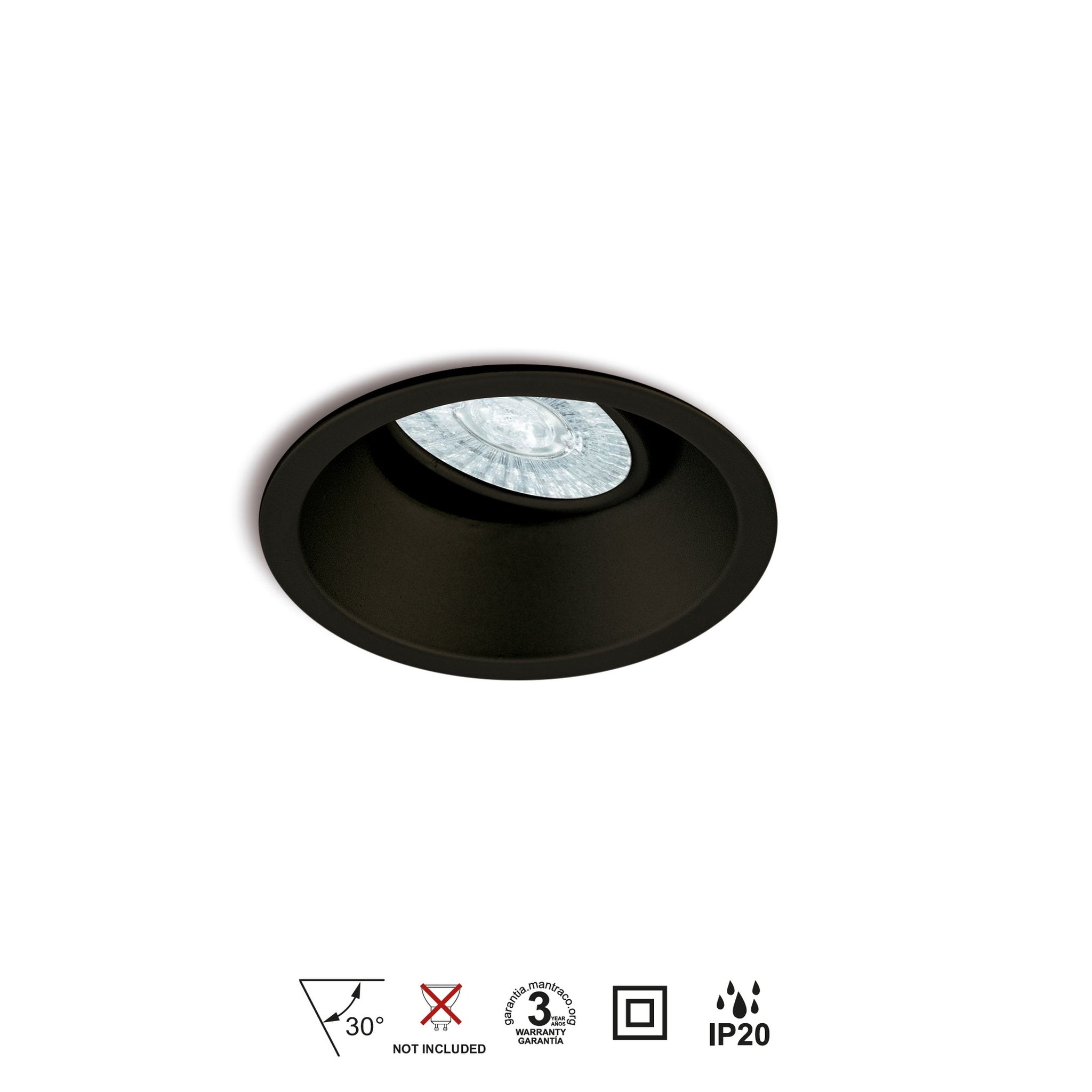 LAMPA WPUSZCZANA COMFORT GU10 OD MANTRA C0164