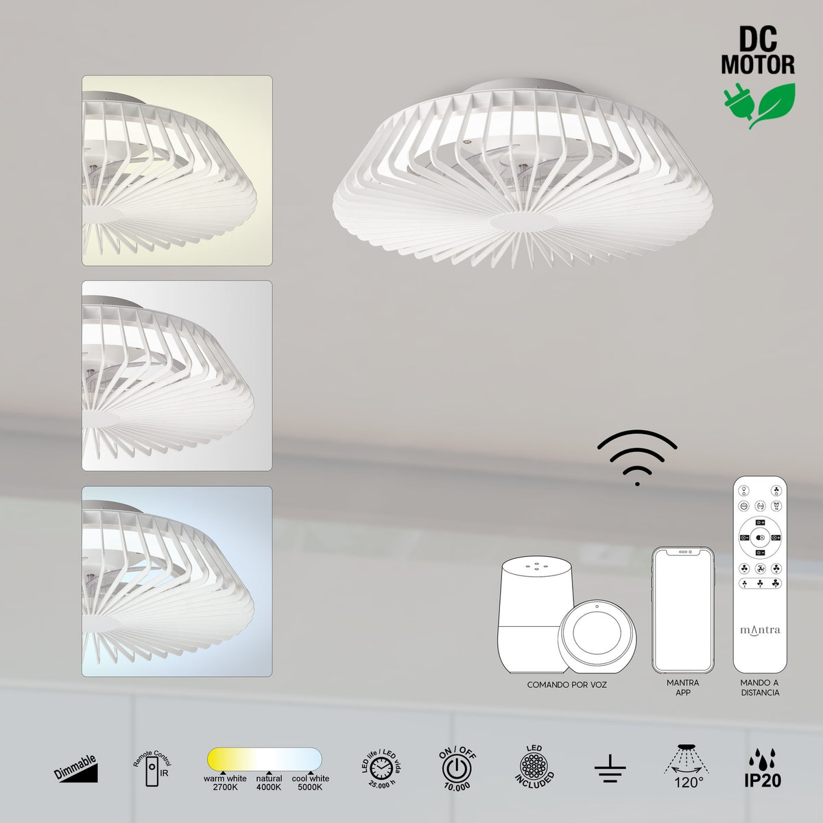 LAMPA SUFITOWA HIMALAYA OD MANTRA 7120