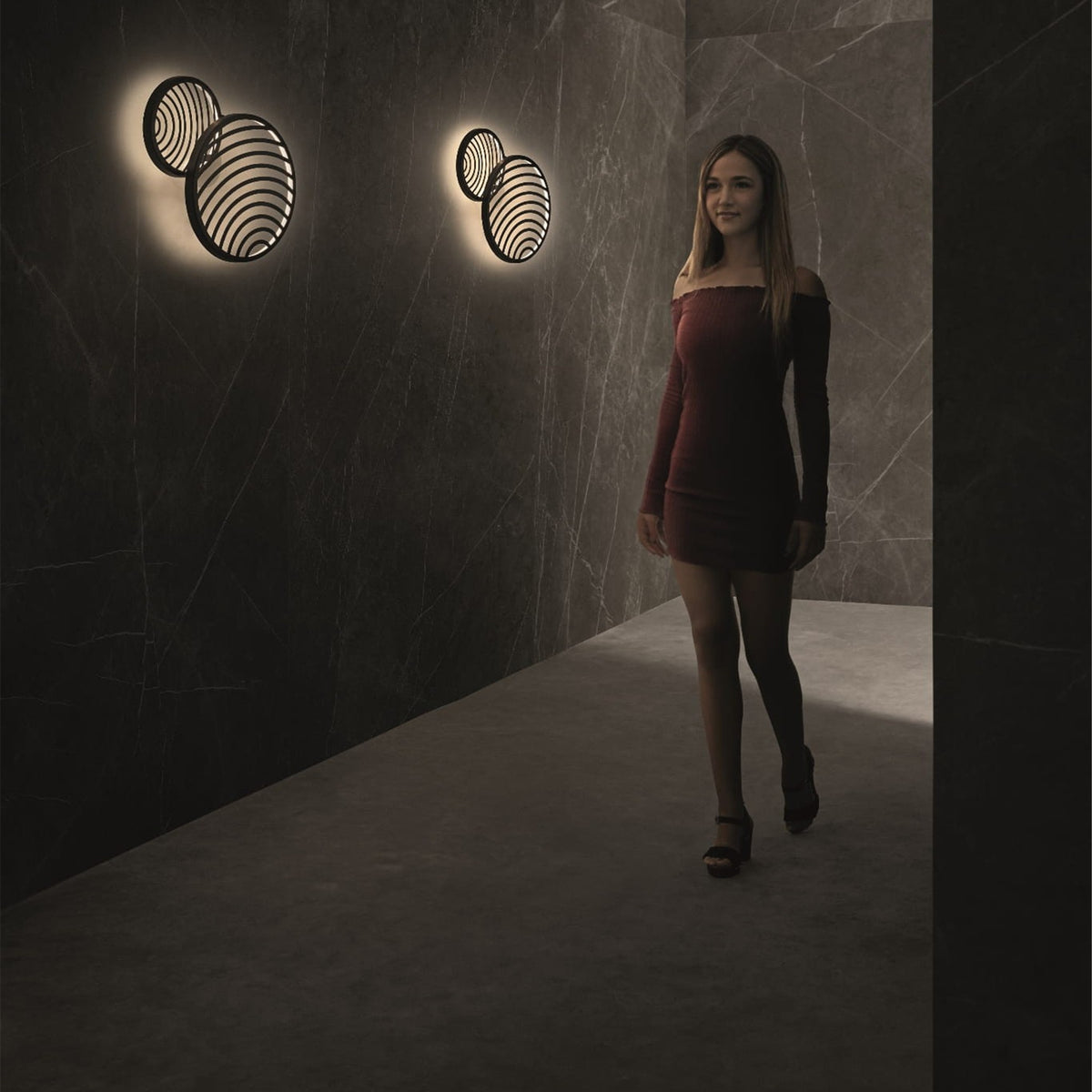LAMPA SUFITOWA COLLAGE OD MANTRA 7234