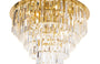 LAMPA PLAFON MONACO ZŁOTY OD MAXLIGHT C0206
