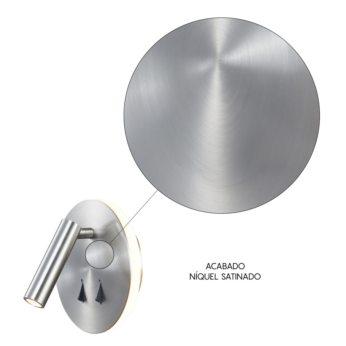 LAMPA ŚCIENNA CAYMAN OD MANTRA 6081