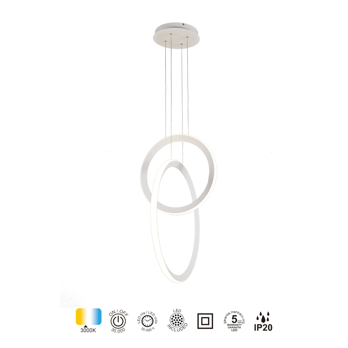 LAMPA WISZĄCA KITESURF OD MANTRA 7191