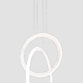 LAMPA WISZĄCA KITESURF 7191 BIAŁY od MANTRA