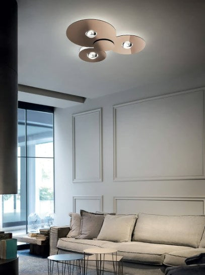 LAMPA PLAFON MIEDZIANY OD LODES