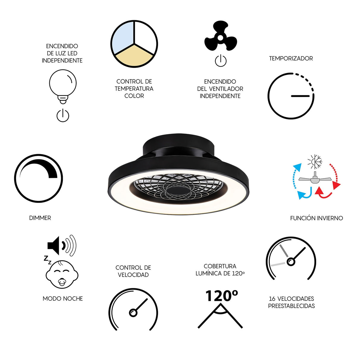 LAMPA SUFITOWA TÍBET MINI OD MANTRA 7805
