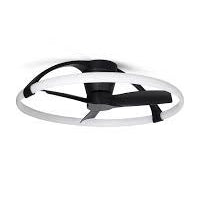 LAMPA Wentylator sufitowy NEPAL CZARNY OD MANTRA 7802